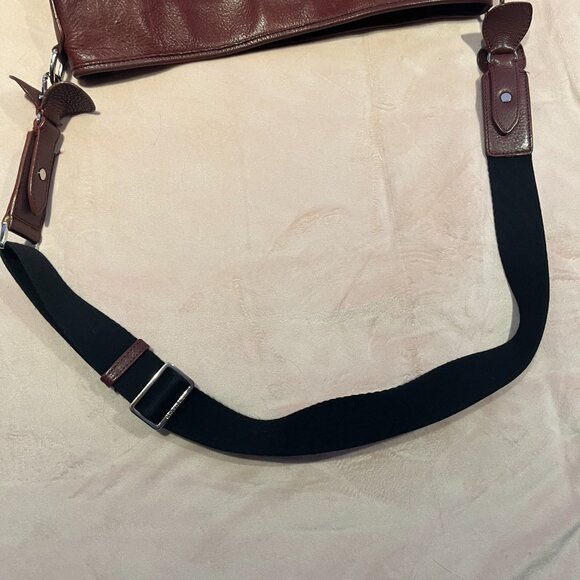 Louis Quatorze leather messenger bag - Picture 5 of 5